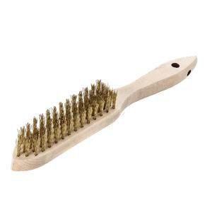 5-row German copper hand wood brush