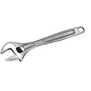 12" chromium French wrench
