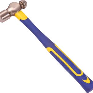 1kg fiberglass-handle ball-peen hammer