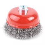 3" cup-style wire brush  