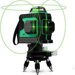 30m 3-line green shockproof laser level  