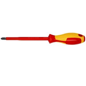 Insulated cross screwdriver 2×100 Famous  